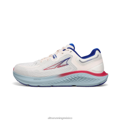 Altra hombres blanco azul paradigma 7 zapatos de carretera 8B8BH246