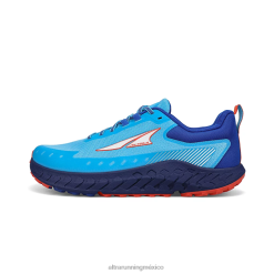 Altra hombres neón/azul carretera 2 zapatos de pista 8B8BH184