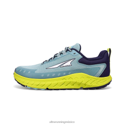 Altra mujer azul verde carretera 2 zapatos de pista 8B8BH1