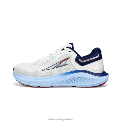 Altra mujer blanco azul paradigma 7 zapatos de carretera 8B8BH62
