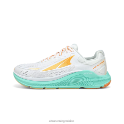 Altra mujer blanco verde paradigma 6 zapatos de carretera 8B8BH103