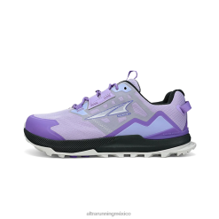 Altra mujer gris/morado pico solitario all-wthr bajo 2 zapatos de pista 8B8BH34
