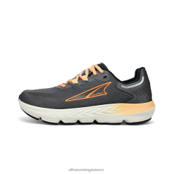 Altra mujer gris/naranja disposición 7 zapatos de carretera 8B8BH86