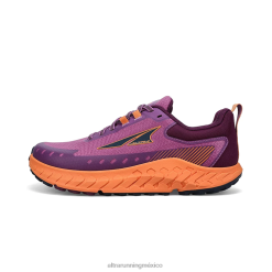 Altra mujer morado/naranja carretera 2 zapatos de pista 8B8BH4