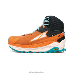 Altra mujer naranja/gris olympus 5 caminata mediados gtx zapatos de pista 8B8BH42