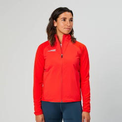 Altra mujer rojo chaqueta híbrida central chaquetas y chalecos 8B8BH172